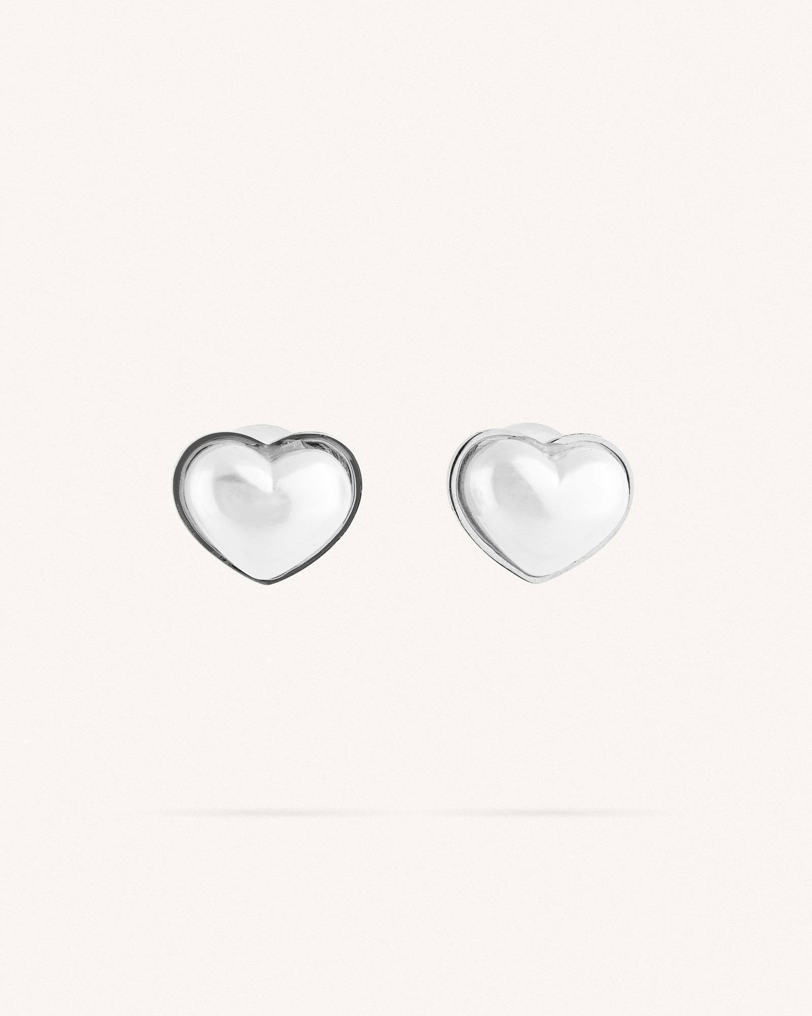 Σκουλαρίκια Με Κλιπ Pearl Hearts