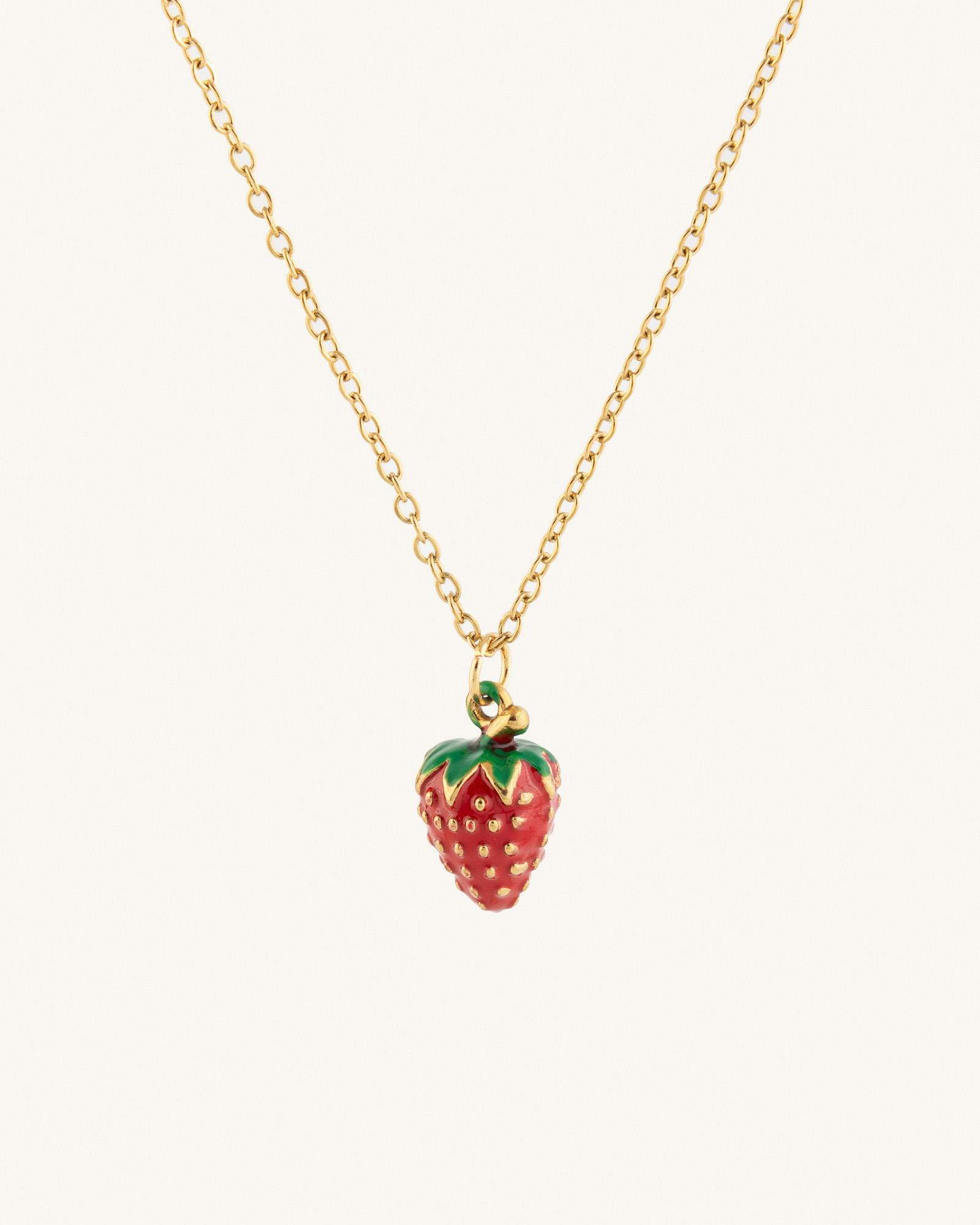 Κολιέ Αλυσίδα Strawberry Party