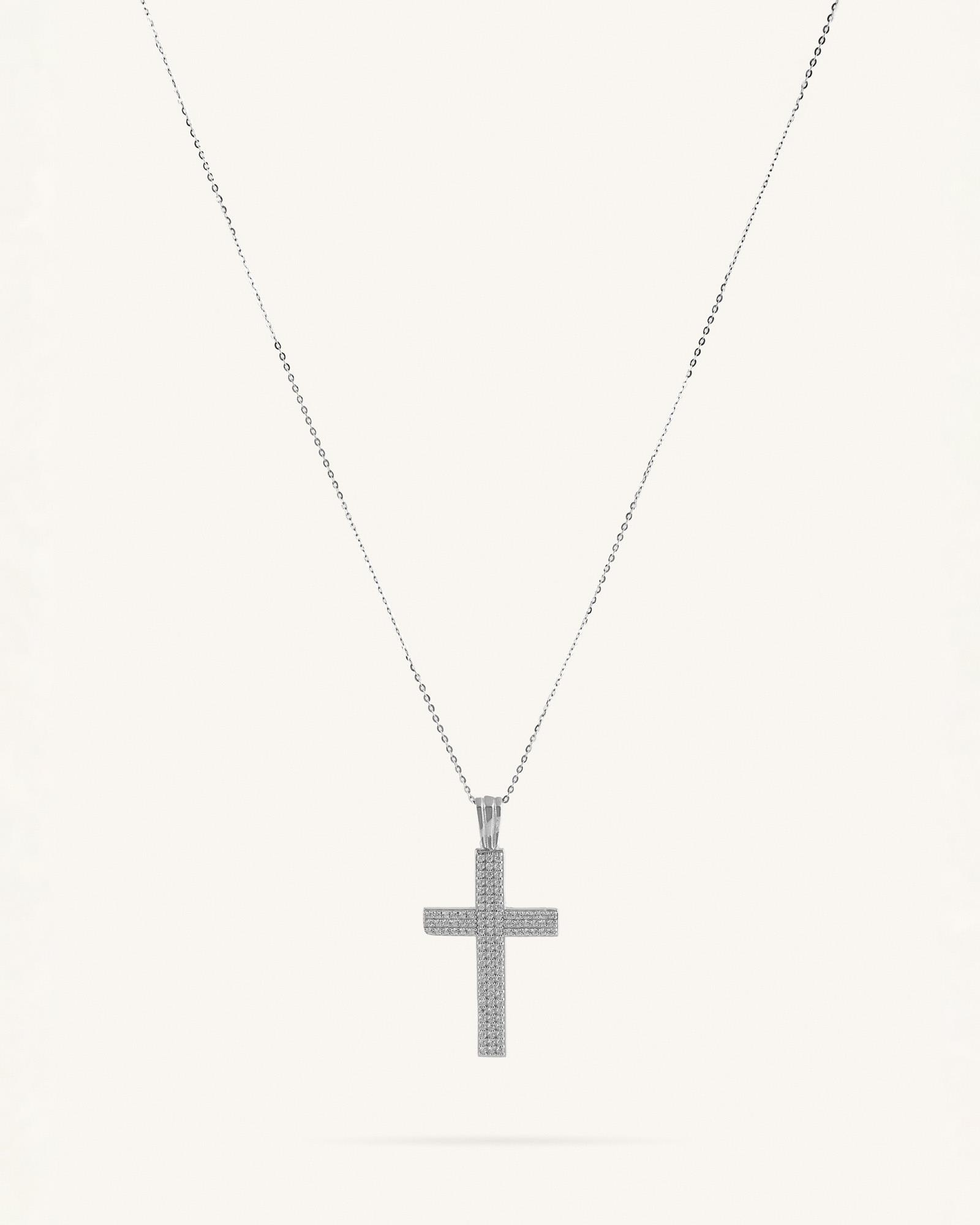 Κολιέ Σταυρός Sterling Silver 925 Filiria