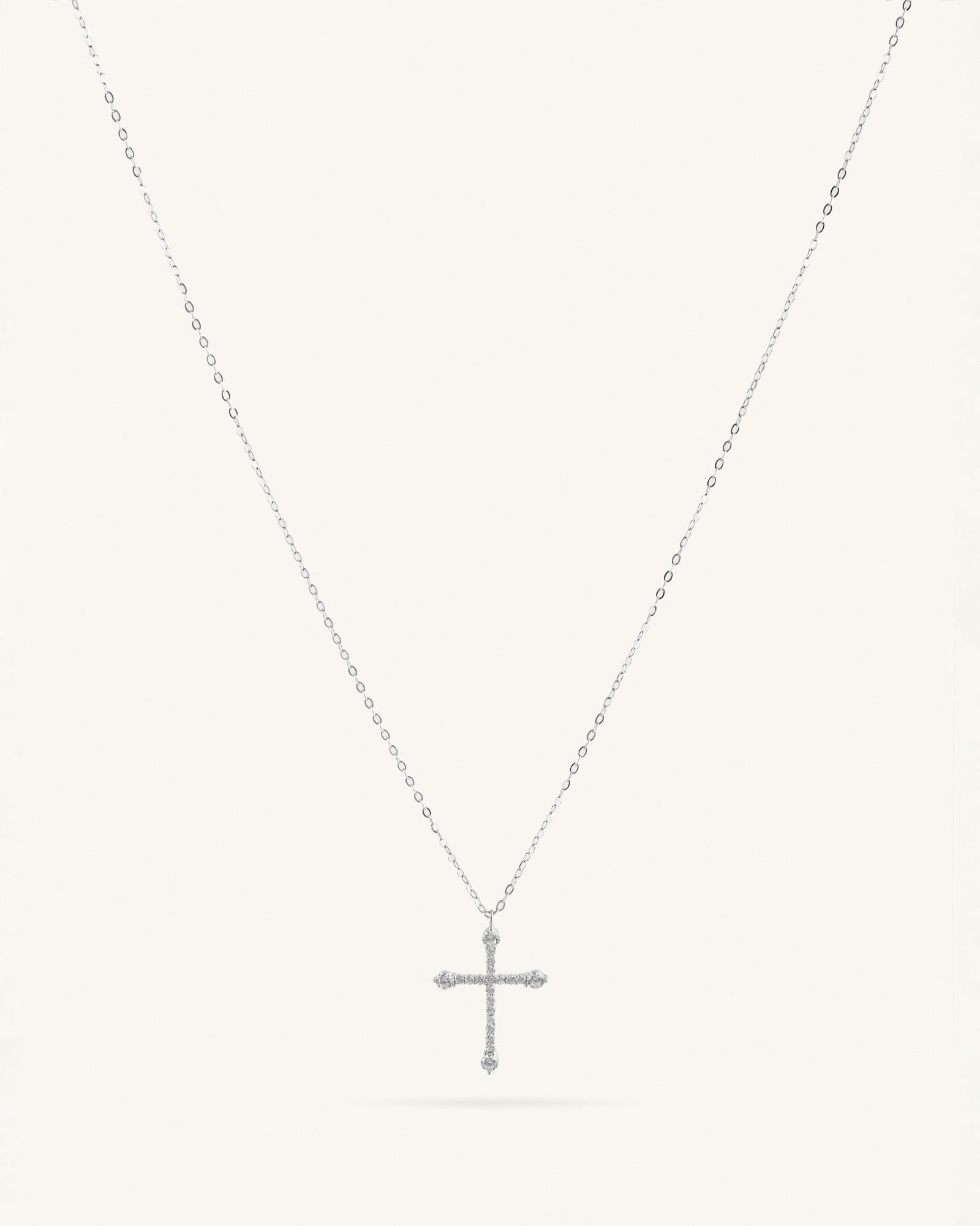 Κολιέ Σταυρός Sterling Silver Sky