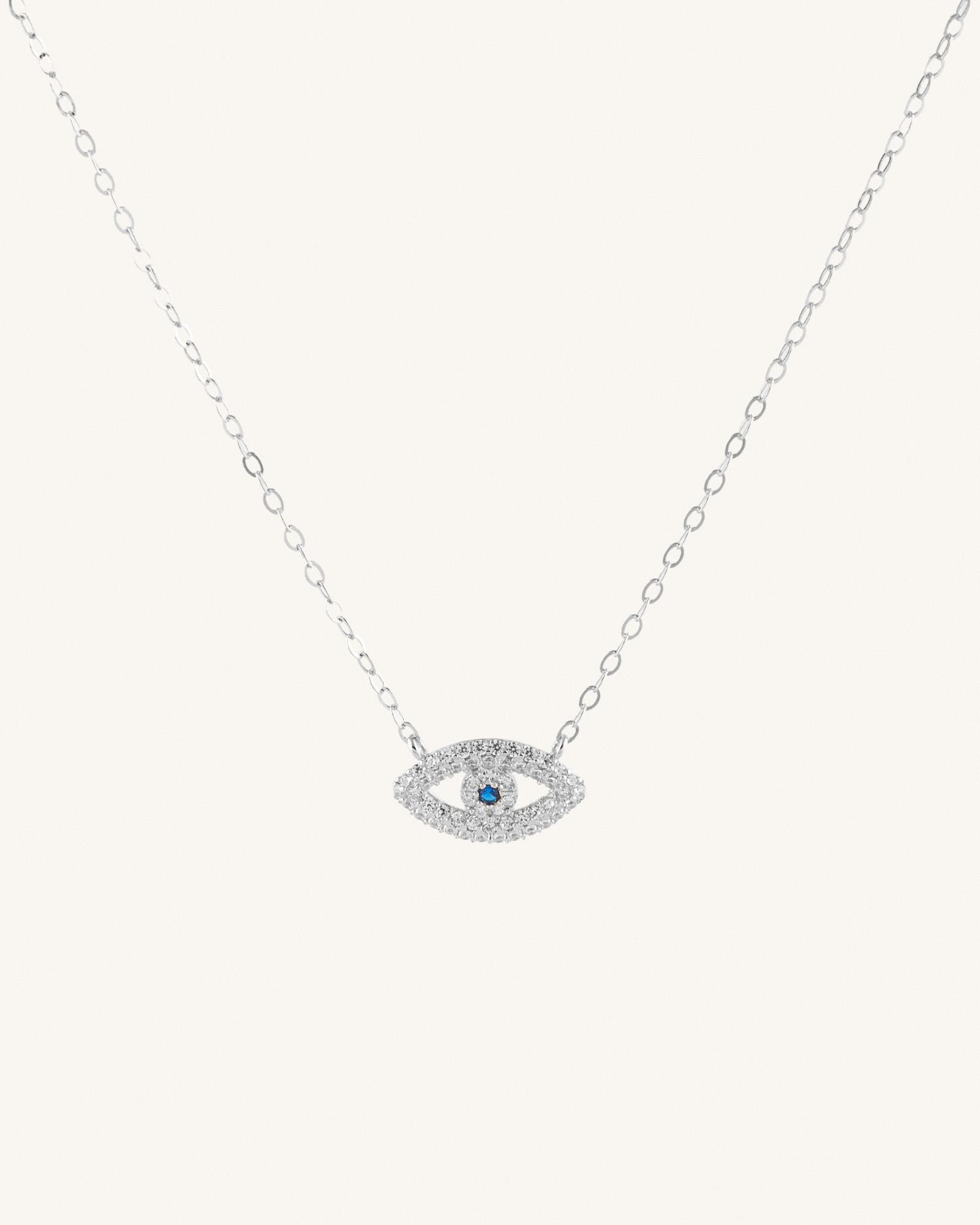 Κολιέ Με Ματάκι Sterling Silver 925 Minora