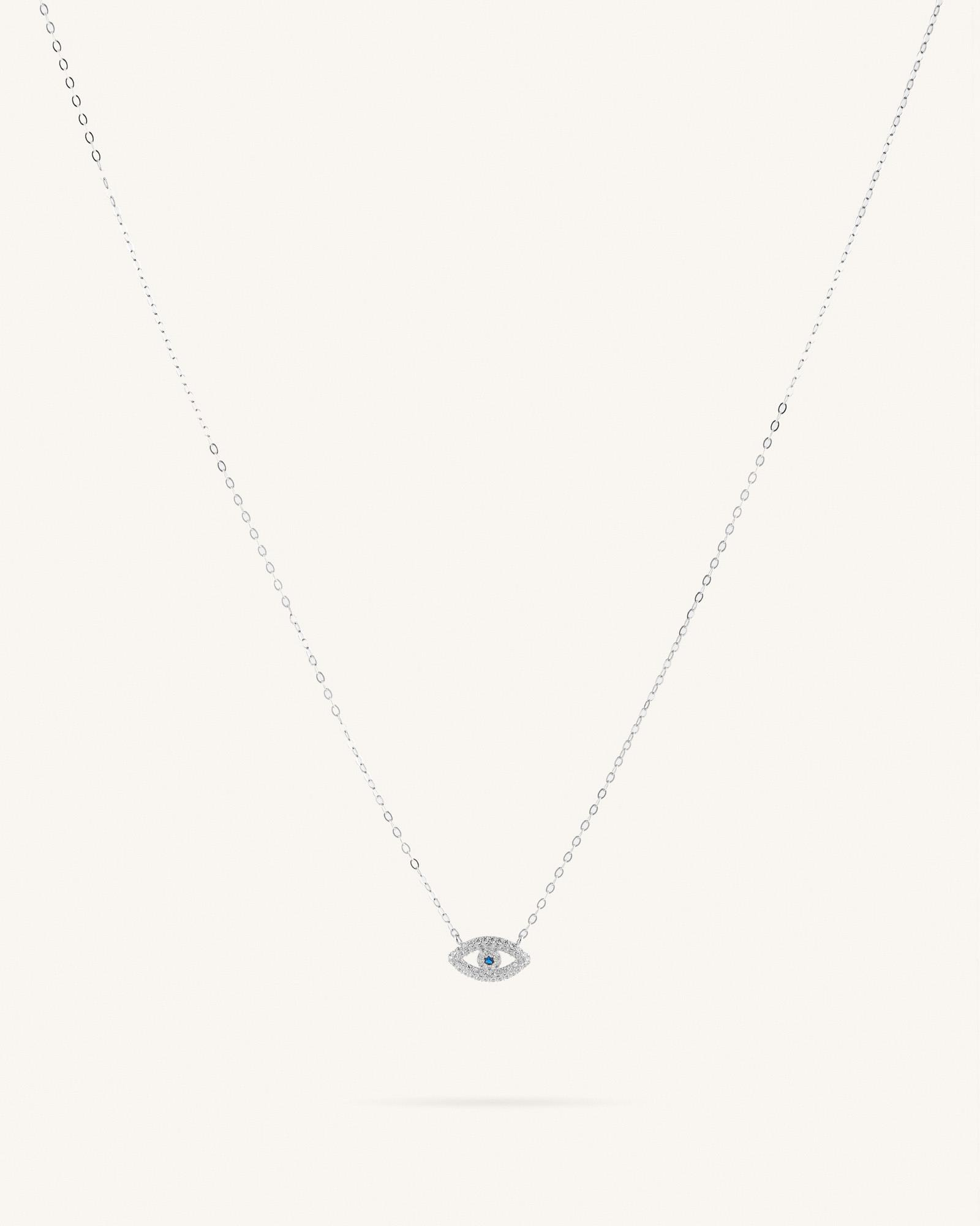 Κολιέ Με Ματάκι Sterling Silver 925 Minora