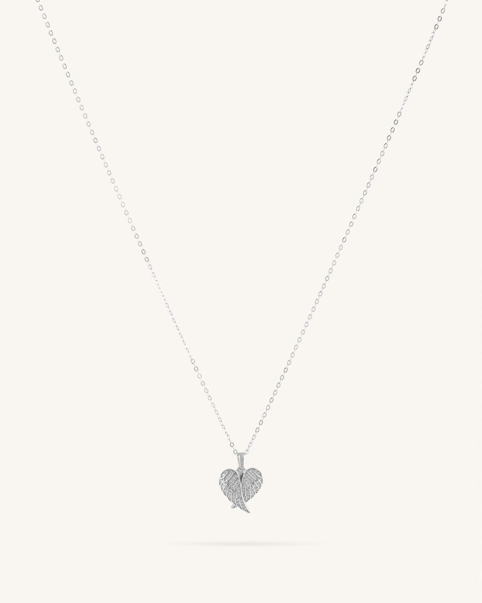 Κολιέ Με Φτερά Sterling Silver 925 Tigor