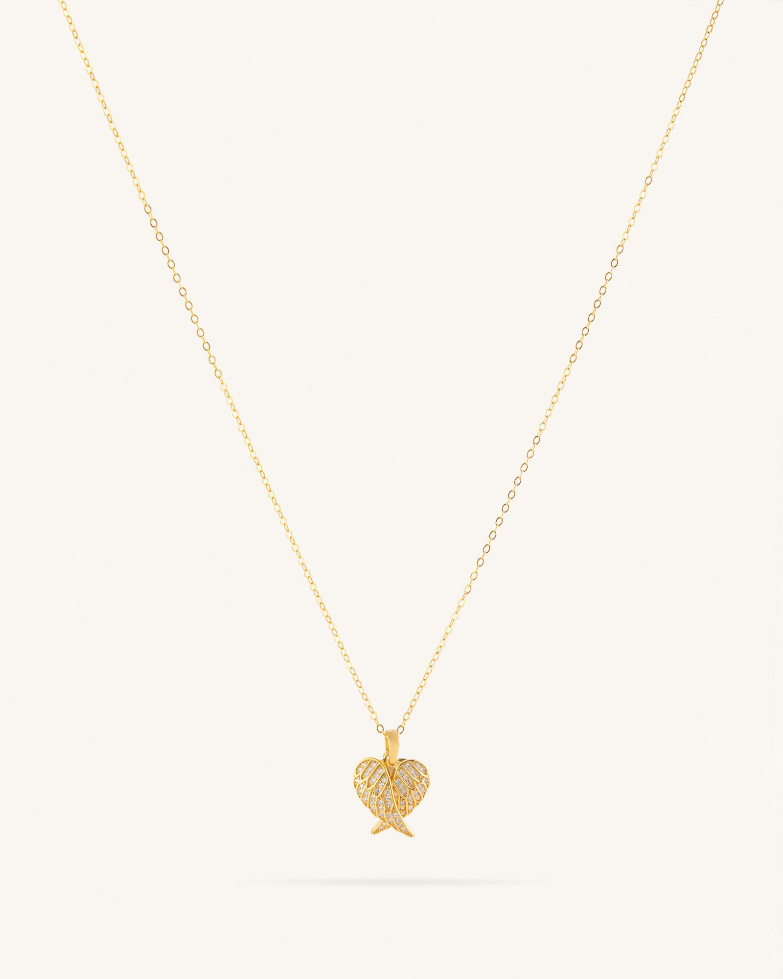 Κολιέ Με Φτερά Sterling Silver 925 Tigor