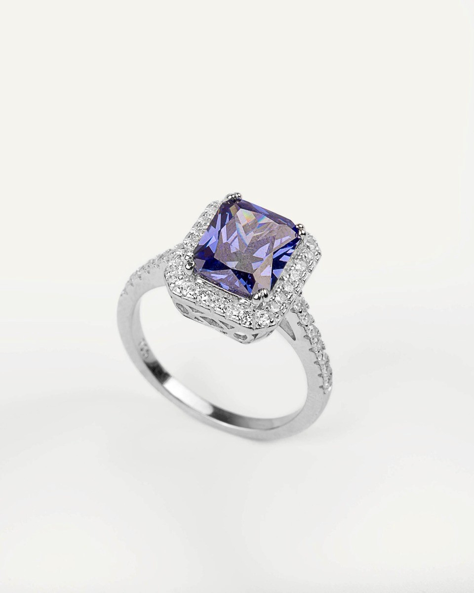Δαχτυλίδι Sterling Silver 925 Melina Blue