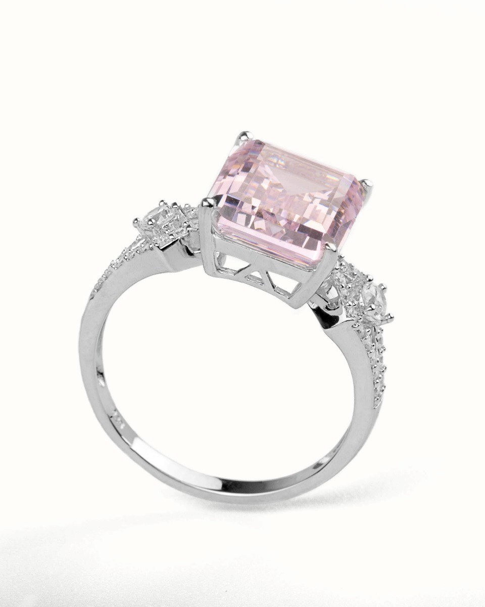 Δαχτυλίδι Sterling Silver 925 Ροζ Devi