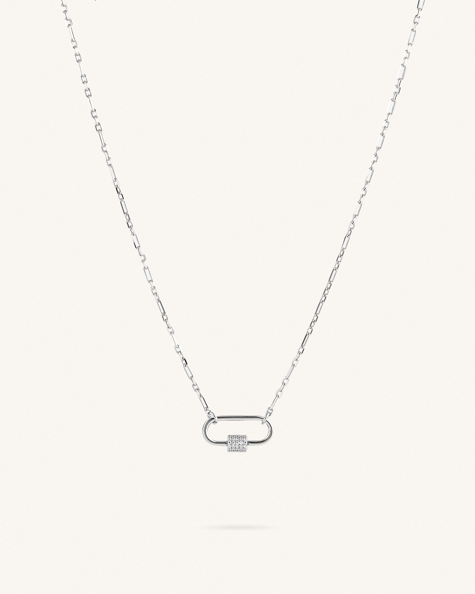 Κολιέ Ασημί Sterling Silver 925 Elisa Link