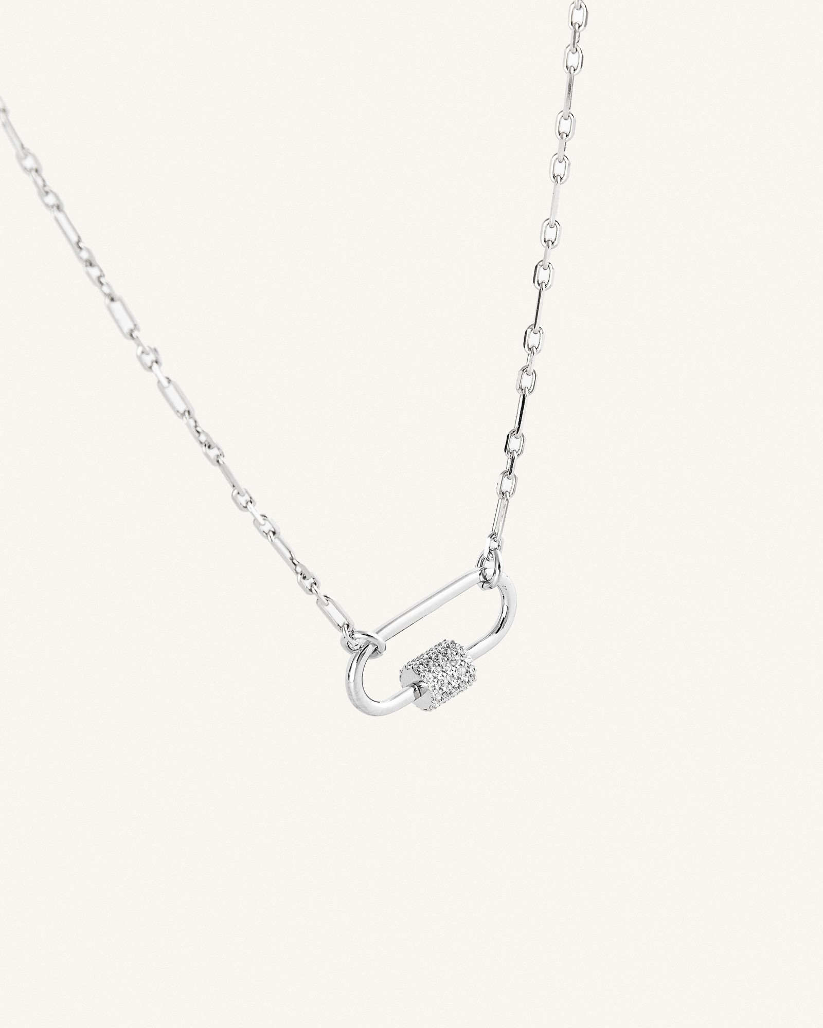 Κολιέ Ασημί Sterling Silver 925 Elisa Link