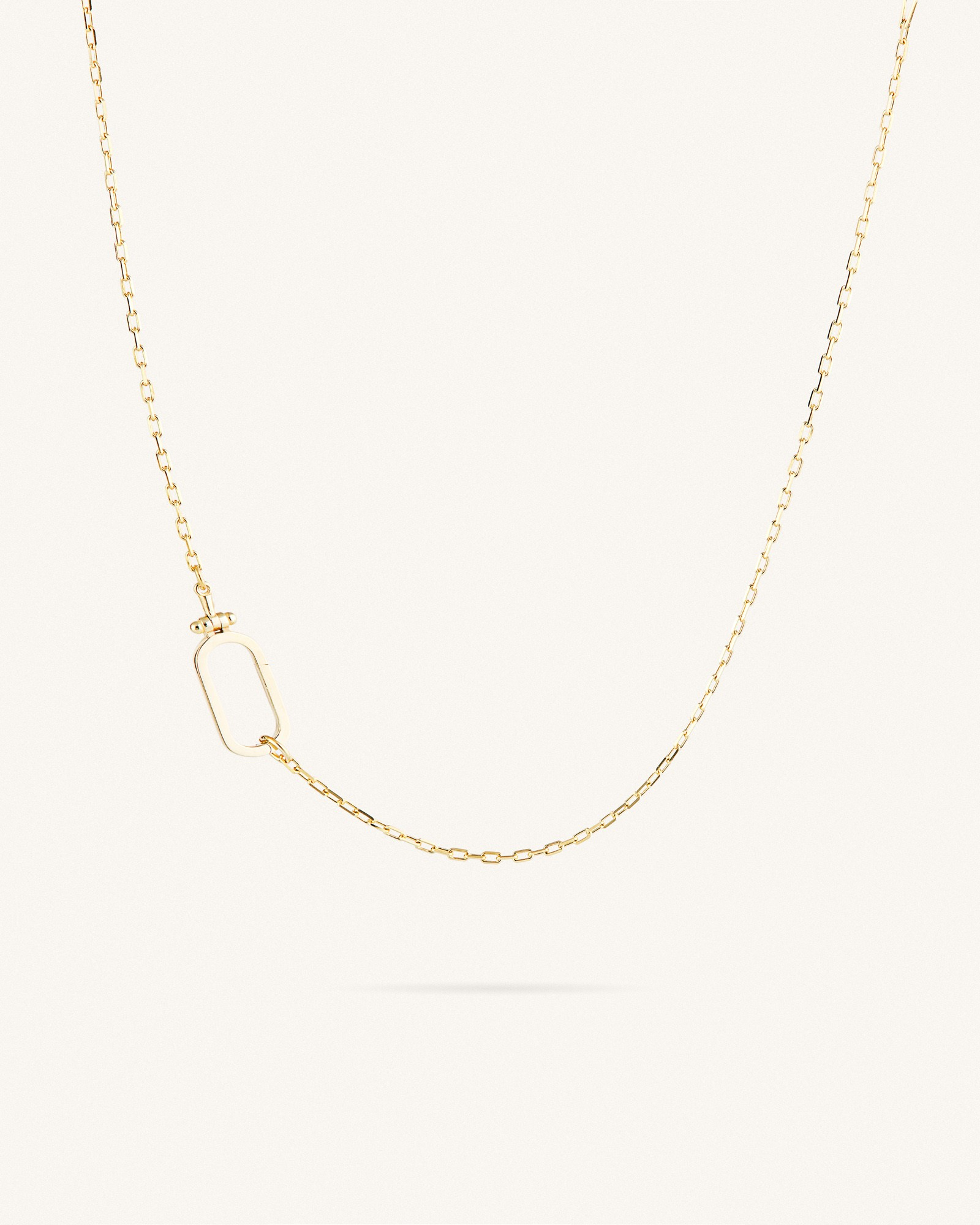 Κολιέ Χρυσό Sterling Silver 925 Basic Link