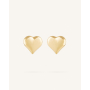 Σκουλαρίκια Καρφωτά Erica Hearts Gold