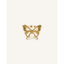 Δαχτυλίδι Ρυθμιζόμενο Butterfly Nia Gold