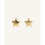 Σκουλαρίκια Καρφωτά Petra Stars Gold Gold