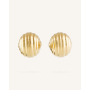 Σκουλαρίκια Vintage Shelby Snail Gold