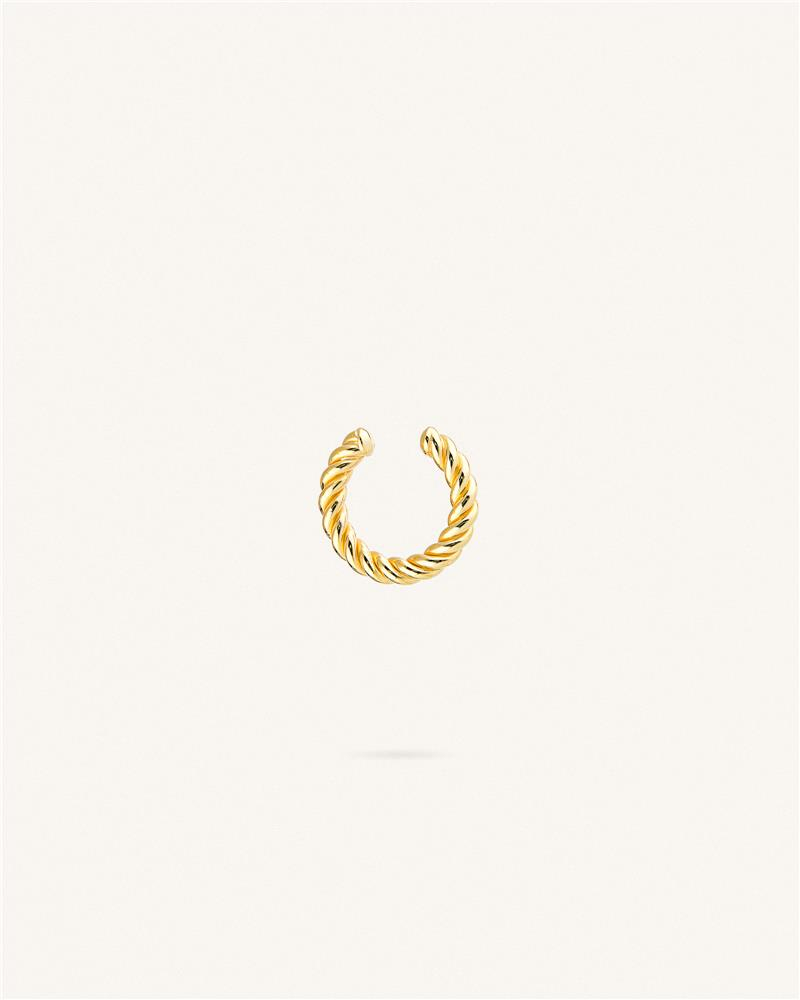 Σκουλαρίκι Ear Cuff Χρυσό Sterling 925