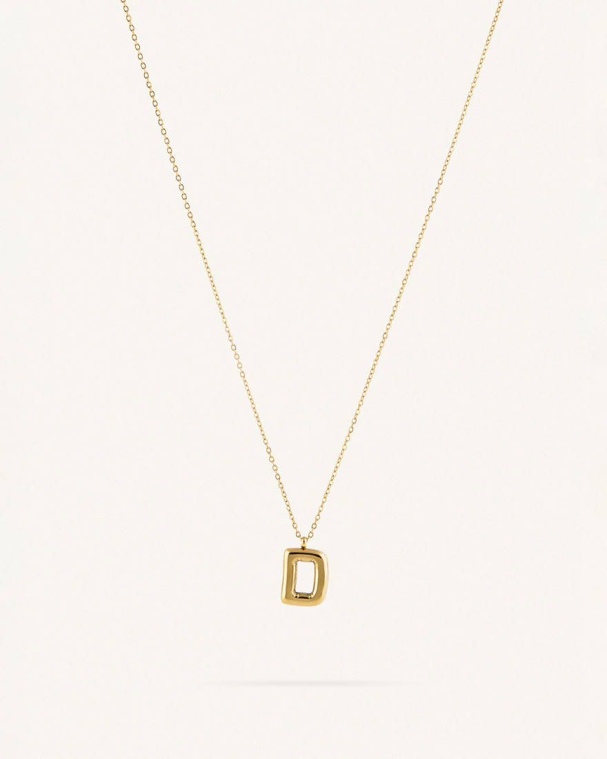 Κολιέ Κρεμαστό Με Μονόγραμμα D