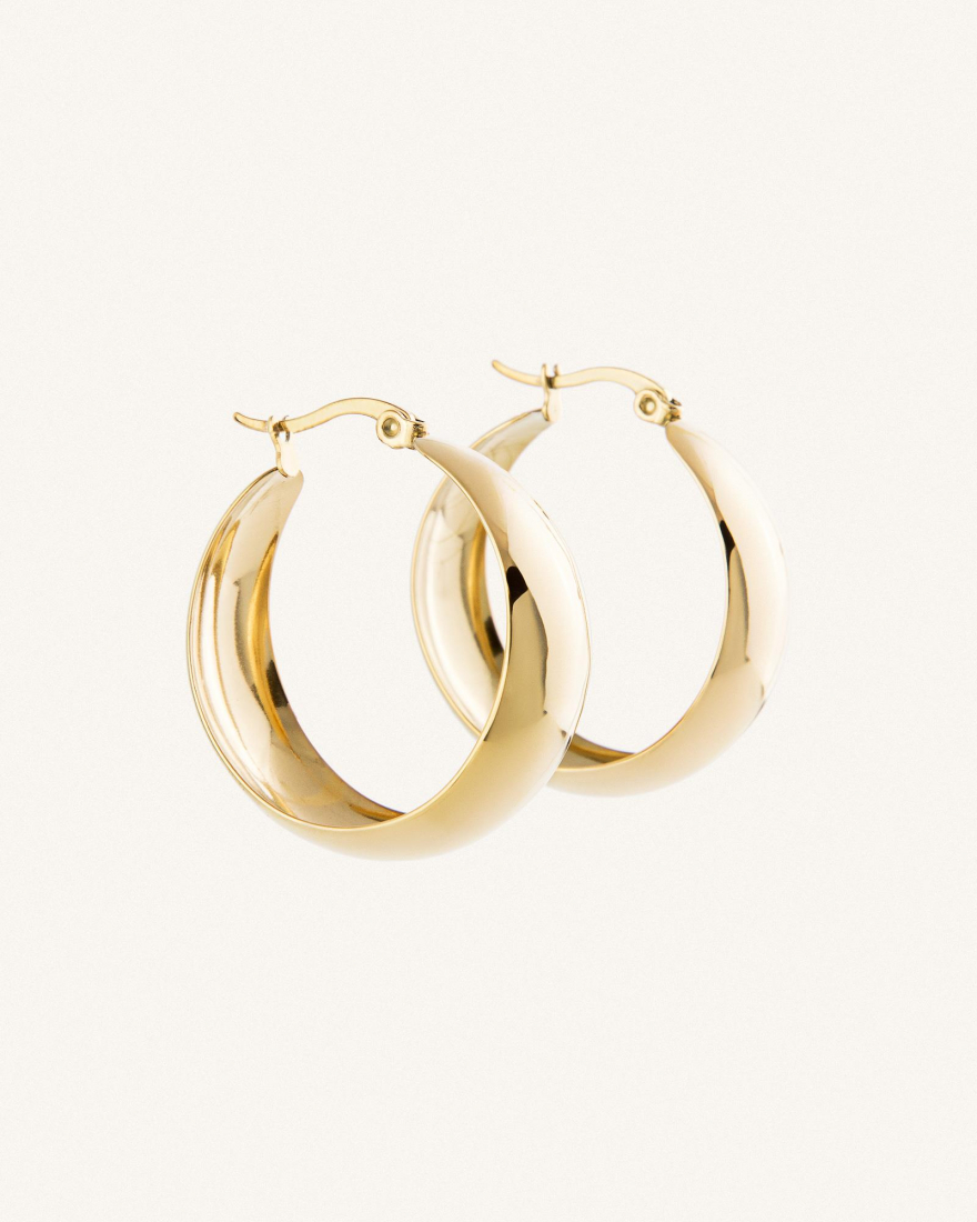 Σκουλαρίκια Κρίκοι Kelinia 3εκ.