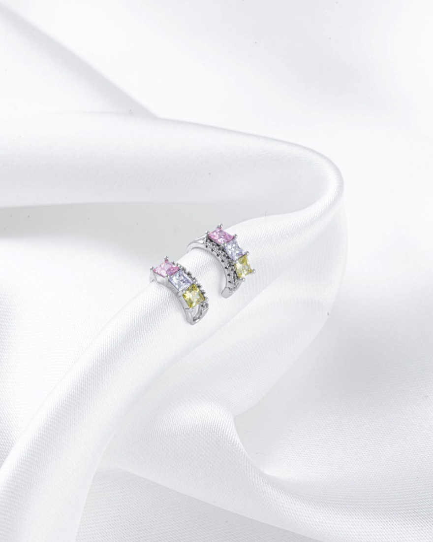 Ear Cuffs Rilio Pastel Multicolour