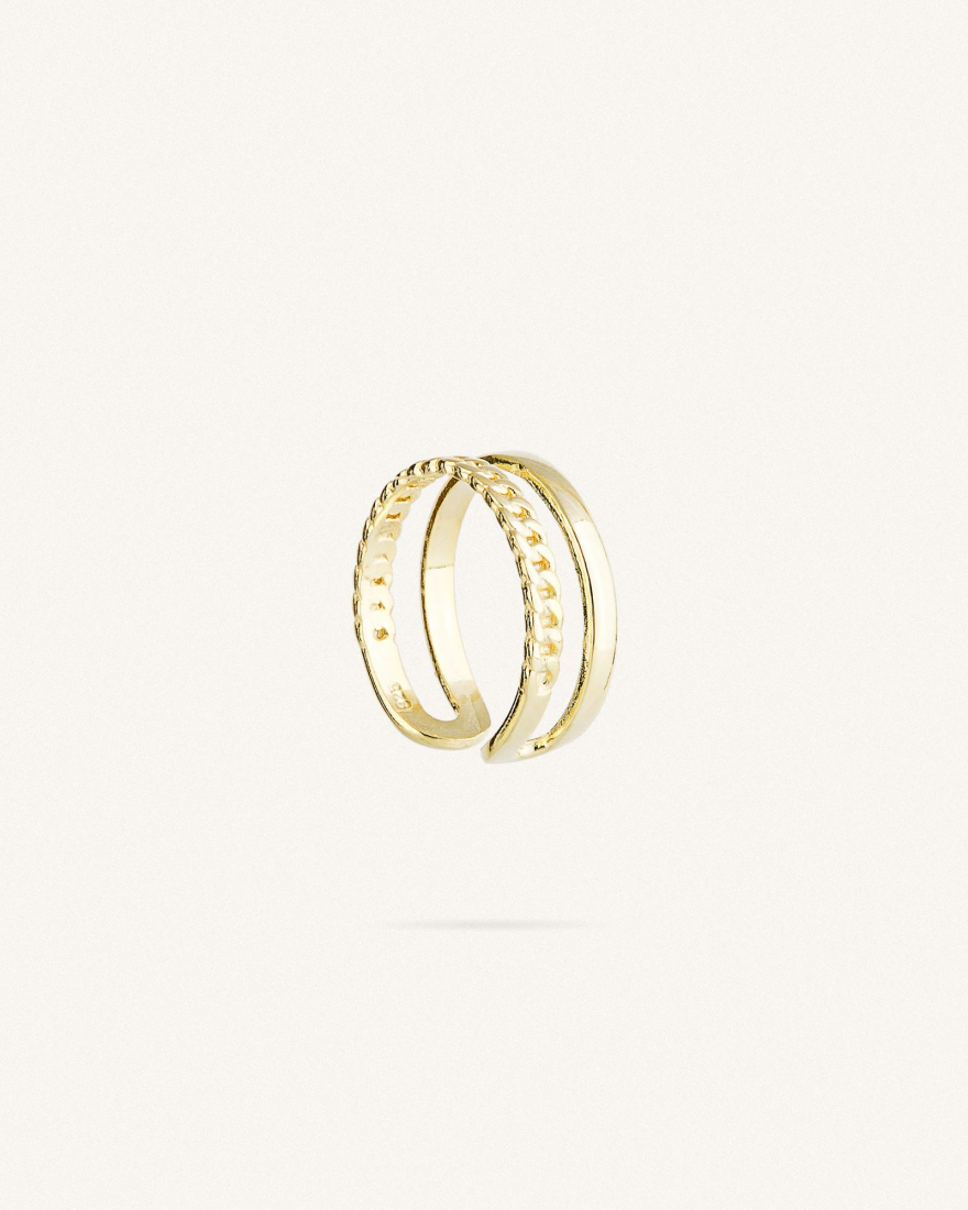 Δαχτυλίδι Χρυσό Sterling Silver 925