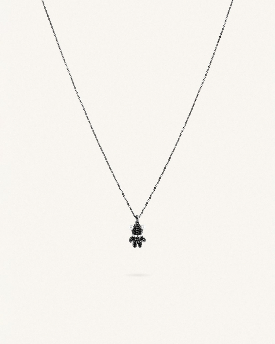 Κολιέ Crystal Pearl Bear